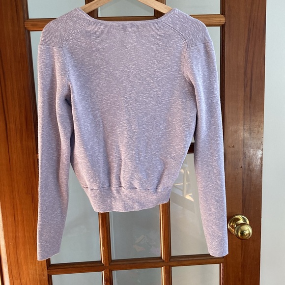 Madewell Wrap Sweater - Picture 4 of 8